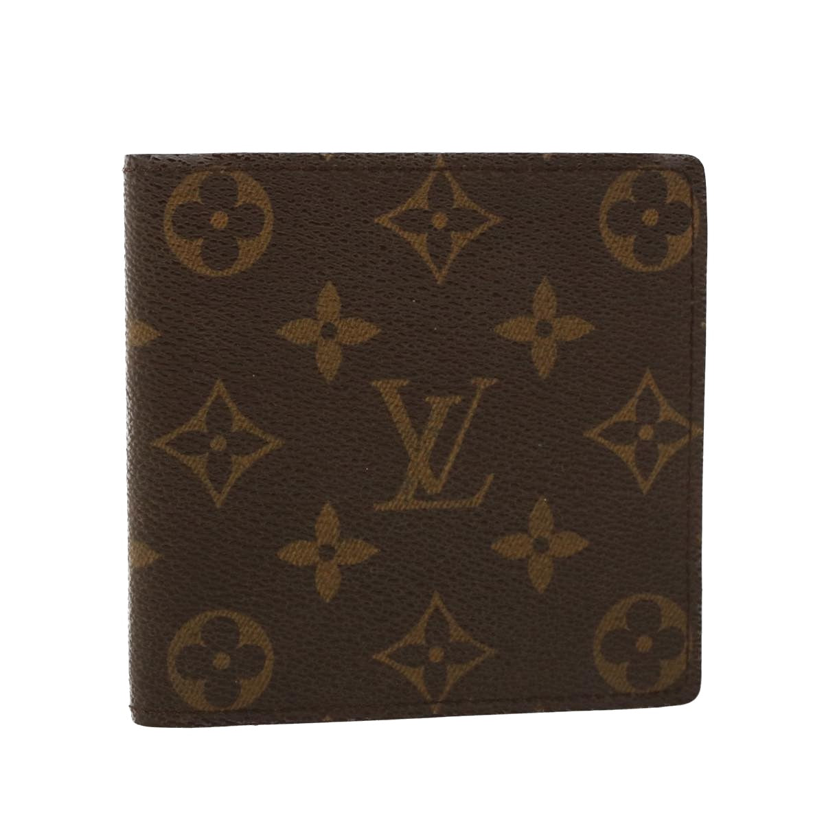 LOUIS VUITTON Monogram Portefeuille Marco Bifold Wallet M61675 LV Auth 42123