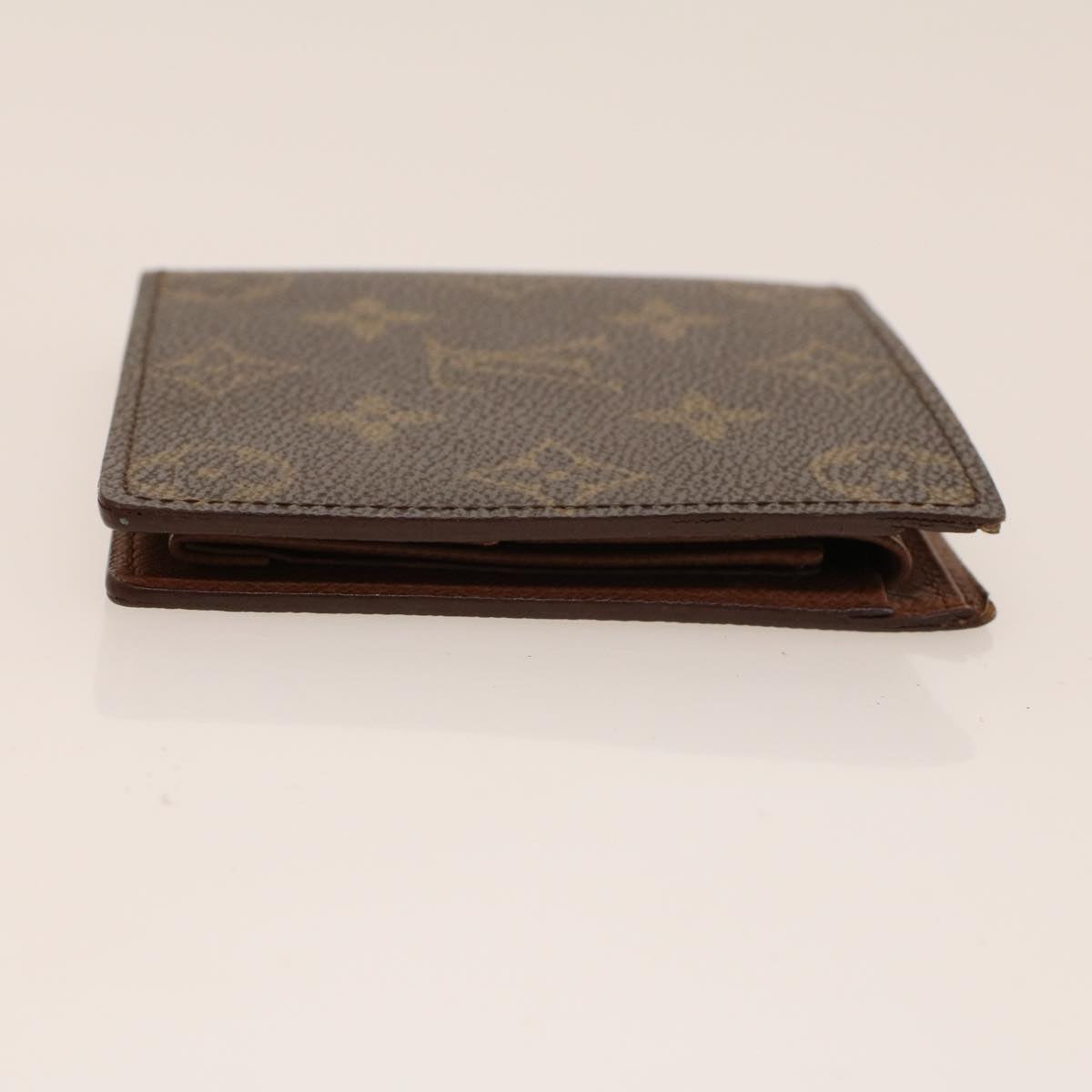 LOUIS VUITTON Monogram Portefeuille Marco Bifold Wallet M61675 LV Auth 42123