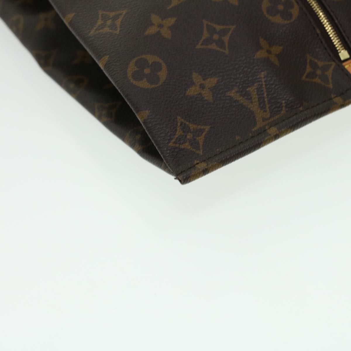 LOUIS VUITTON Monogram Ussuarie Shoes case M43892 LV Auth 42128