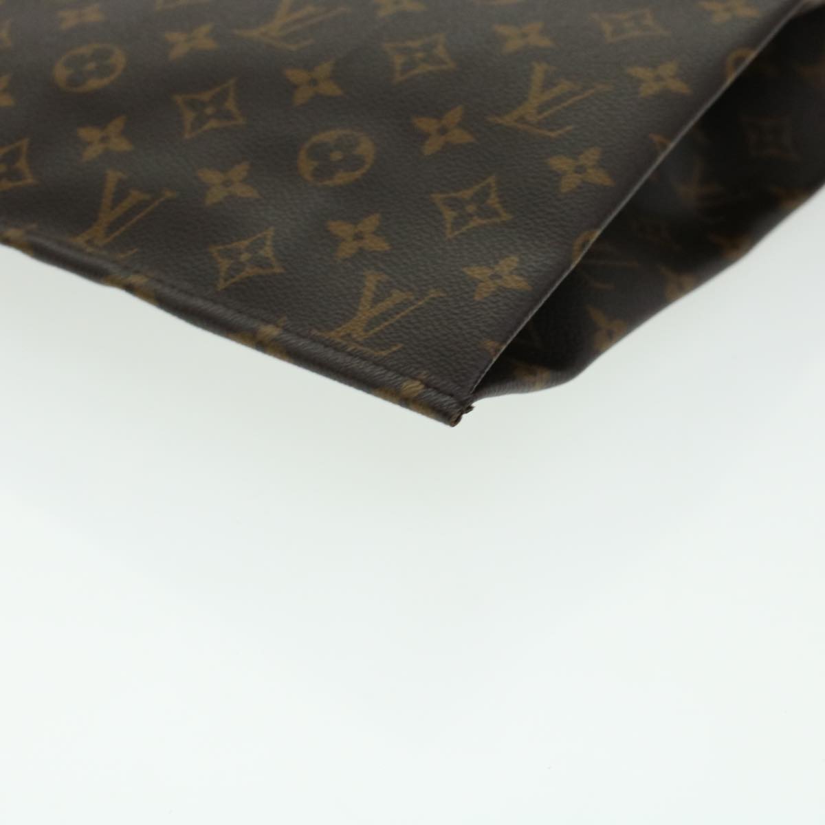 LOUIS VUITTON Monogram Ussuarie Shoes case M43892 LV Auth 42128