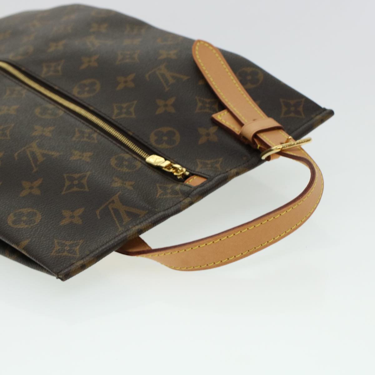 LOUIS VUITTON Monogram Ussuarie Shoes case M43892 LV Auth 42128