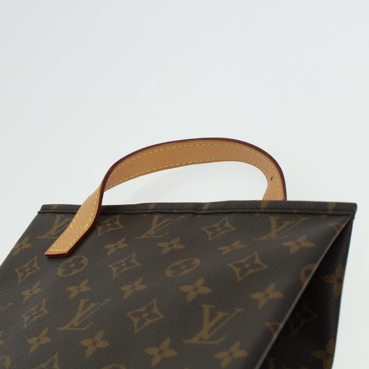 LOUIS VUITTON Monogram Ussuarie Shoes case M43892 LV Auth 42128