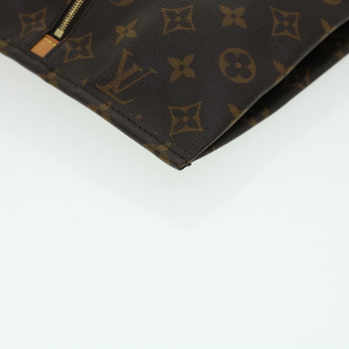 LOUIS VUITTON Monogram Ussuarie Shoes case M43892 LV Auth 42128