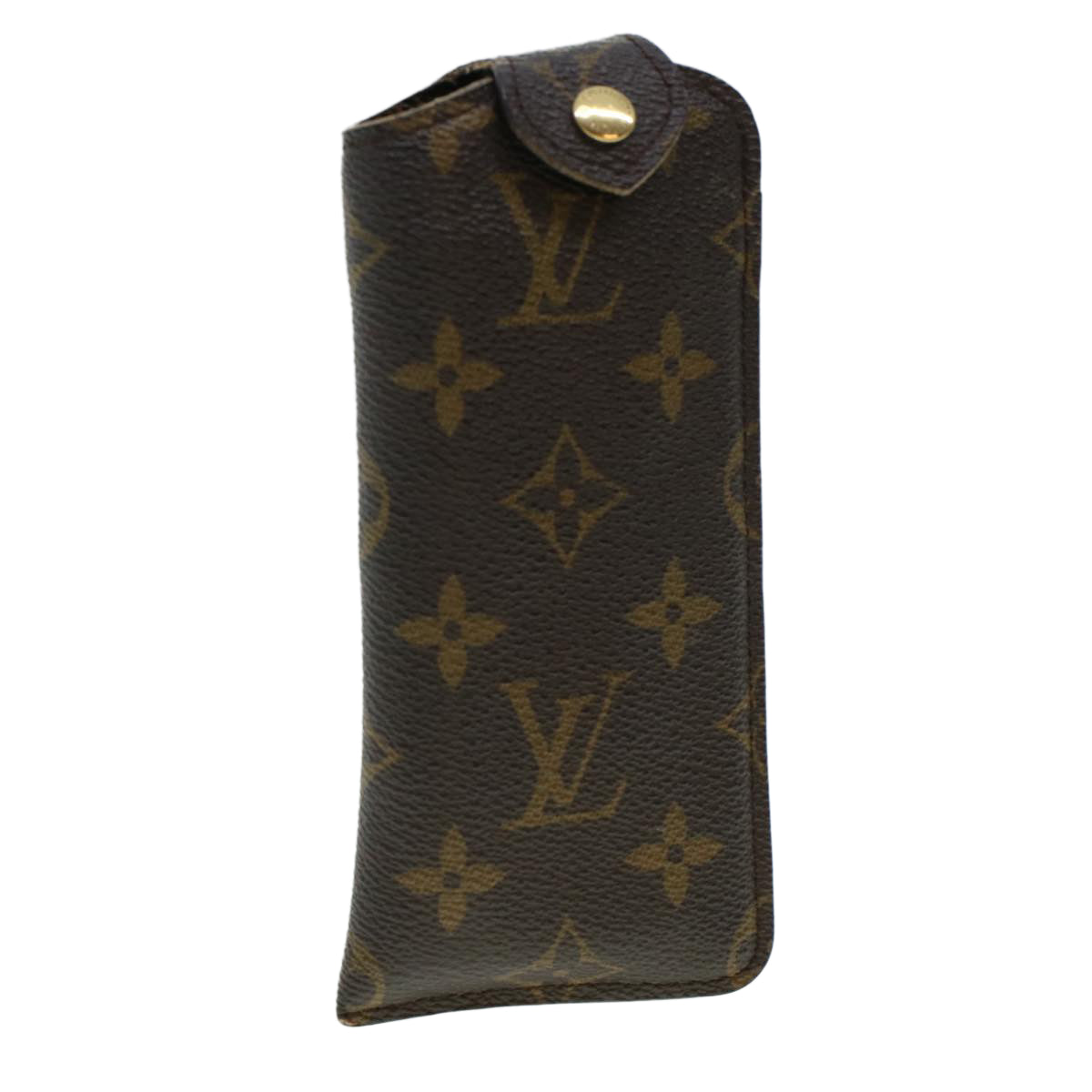 LOUIS VUITTON Monogram Etui Lunette PM Glasses Case M66545 LV Auth 42134