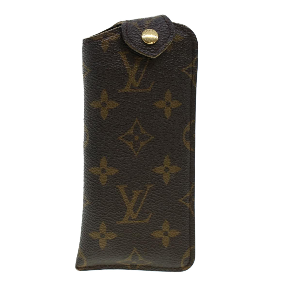 LOUIS VUITTON Monogram Etui Lunette PM Glasses Case M66545 LV Auth 42134