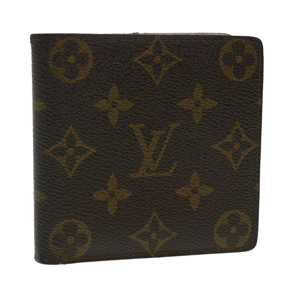 LOUIS VUITTON Monogram Portefeuille Marco Bifold Wallet M61675 LV Auth 42145