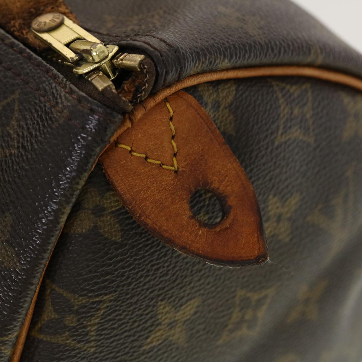 LOUIS VUITTON Monogram Speedy 30 Hand Bag M41526 LV Auth 42168