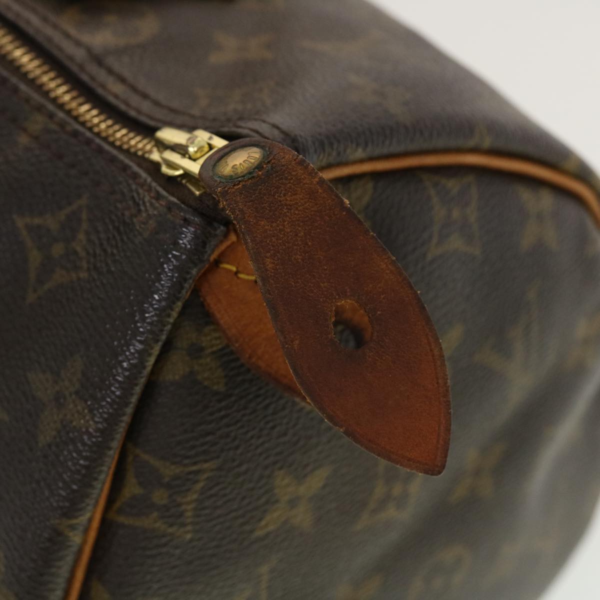 LOUIS VUITTON Monogram Speedy 30 Hand Bag M41526 LV Auth 42168