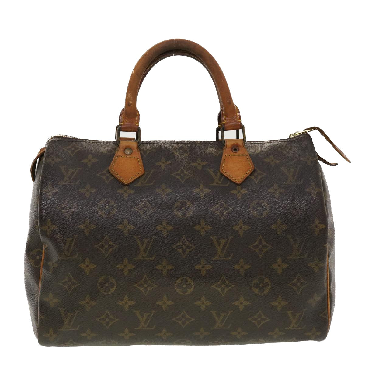 LOUIS VUITTON Monogram Speedy 30 Hand Bag M41526 LV Auth 42168