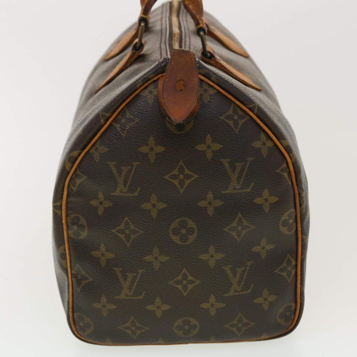 LOUIS VUITTON Monogram Speedy 30 Hand Bag M41526 LV Auth 42168