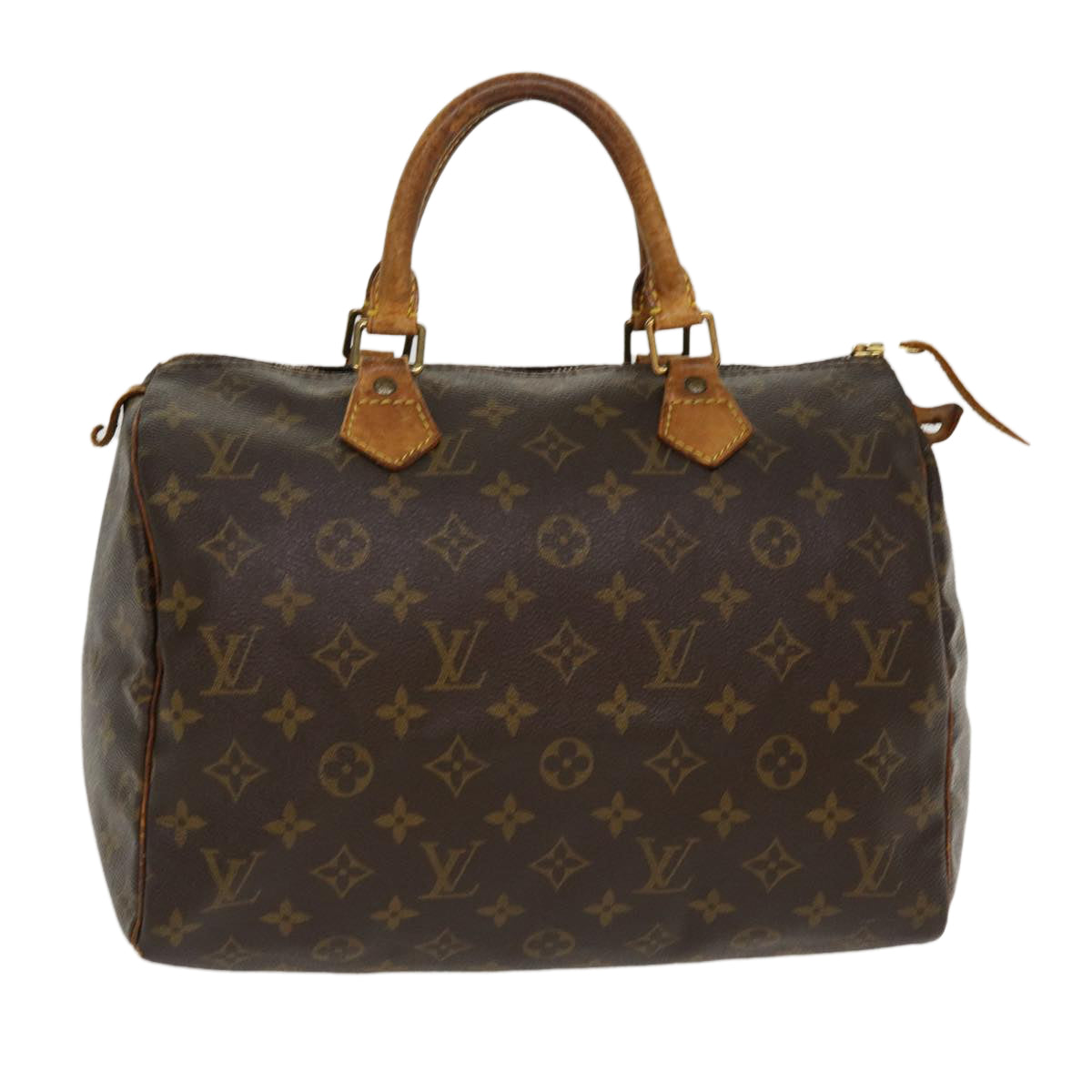 LOUIS VUITTON Monogram Speedy 30 Hand Bag M41526 LV Auth 42169