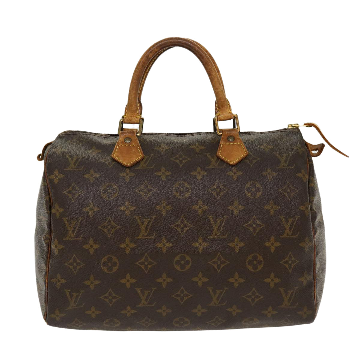 LOUIS VUITTON Monogram Speedy 30 Hand Bag M41526 LV Auth 42169