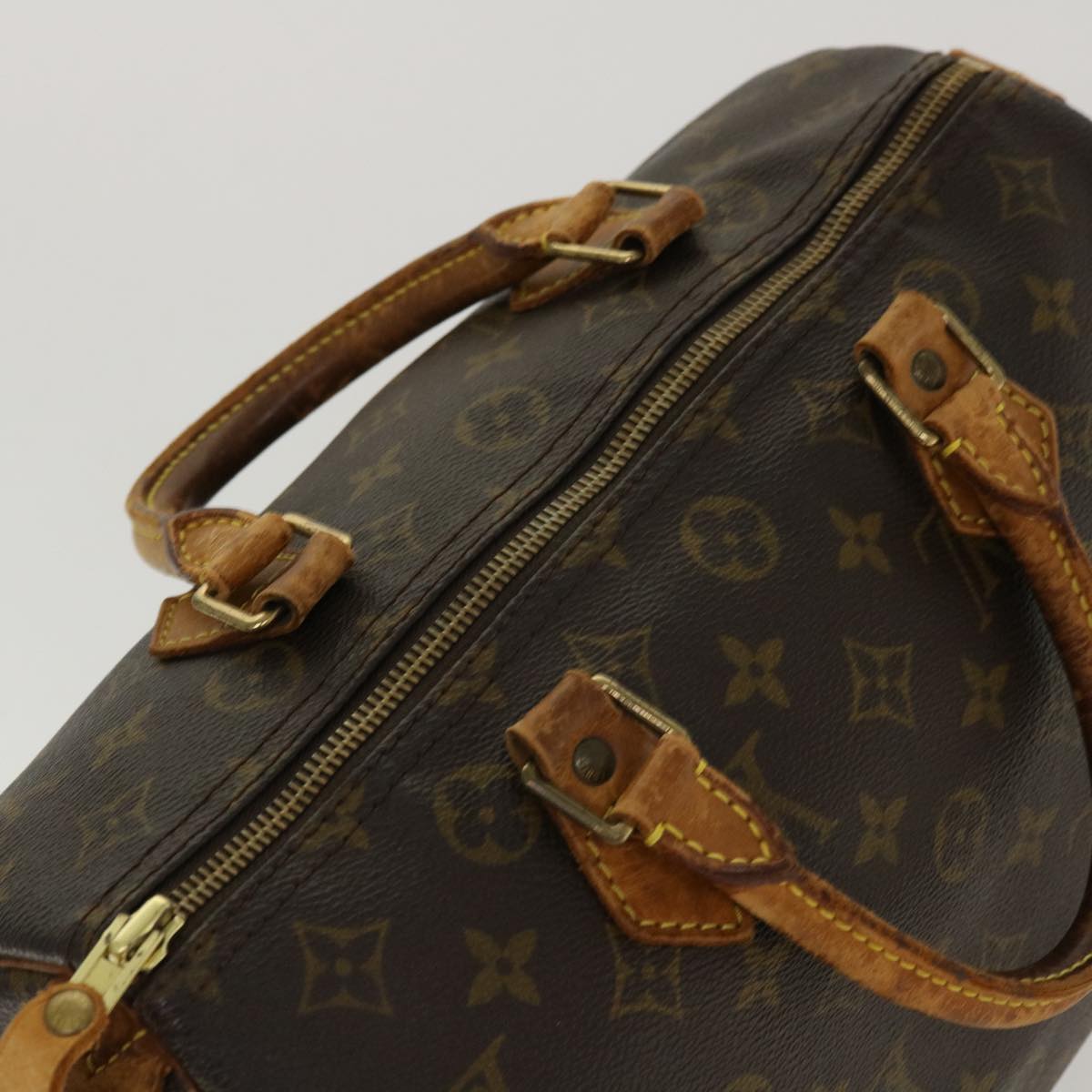 LOUIS VUITTON Monogram Speedy 30 Hand Bag M41526 LV Auth 42169