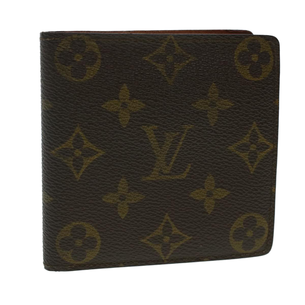 LOUIS VUITTON Monogram Portefeuille Marco Bifold Wallet M61675 LV Auth 42174