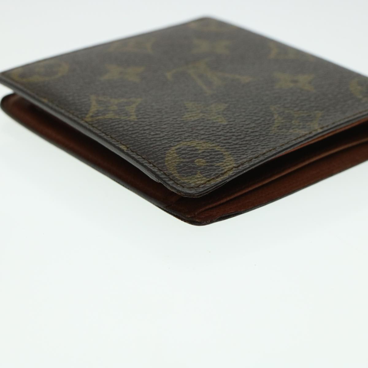 LOUIS VUITTON Monogram Portefeuille Marco Bifold Wallet M61675 LV Auth 42174