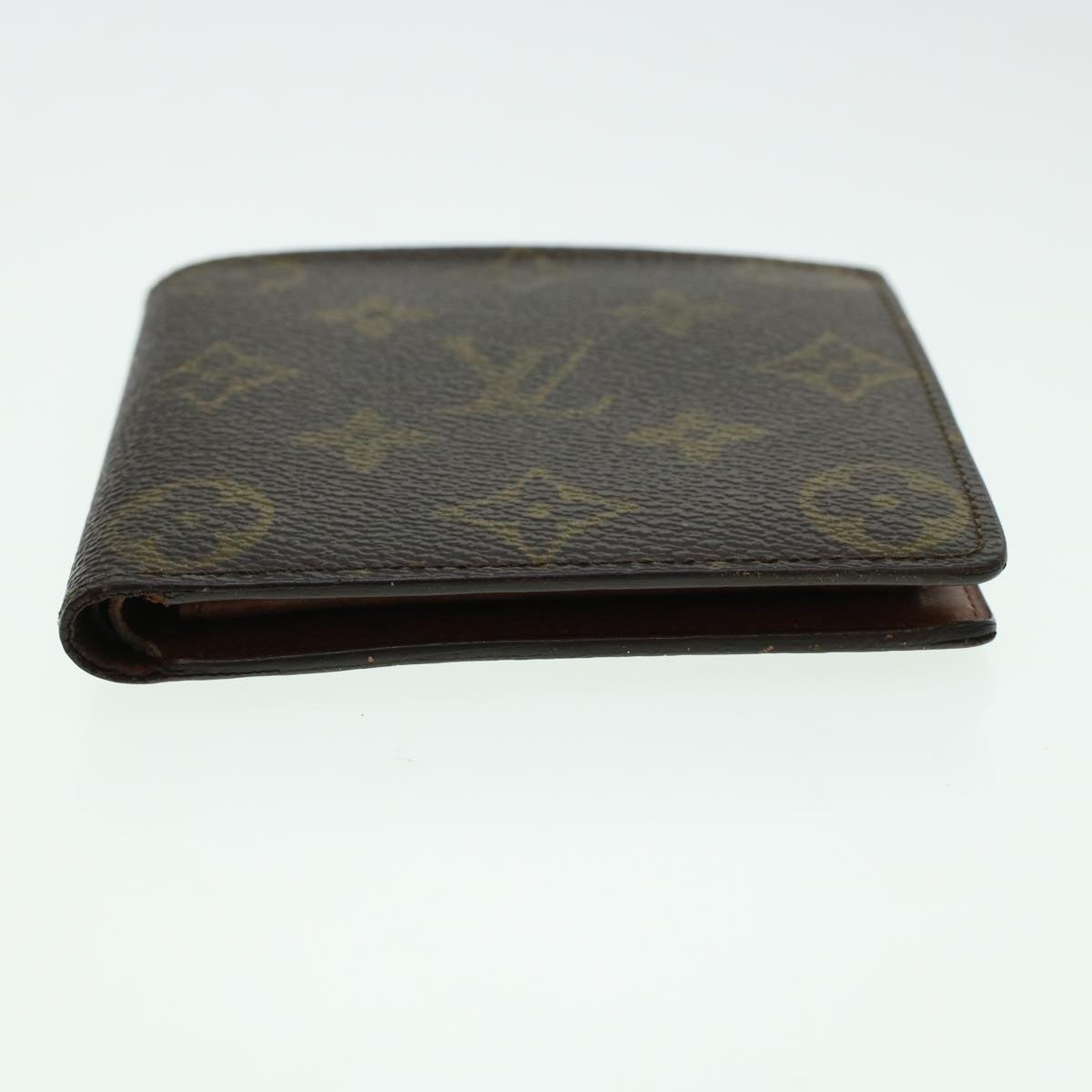 LOUIS VUITTON Monogram Portefeuille Marco Bifold Wallet M61675 LV Auth 42174