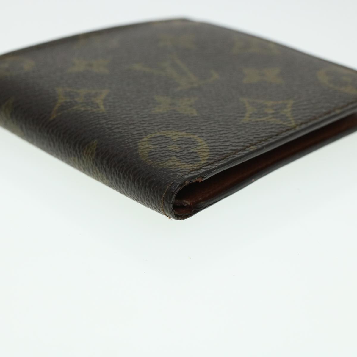 LOUIS VUITTON Monogram Portefeuille Marco Bifold Wallet M61675 LV Auth 42174