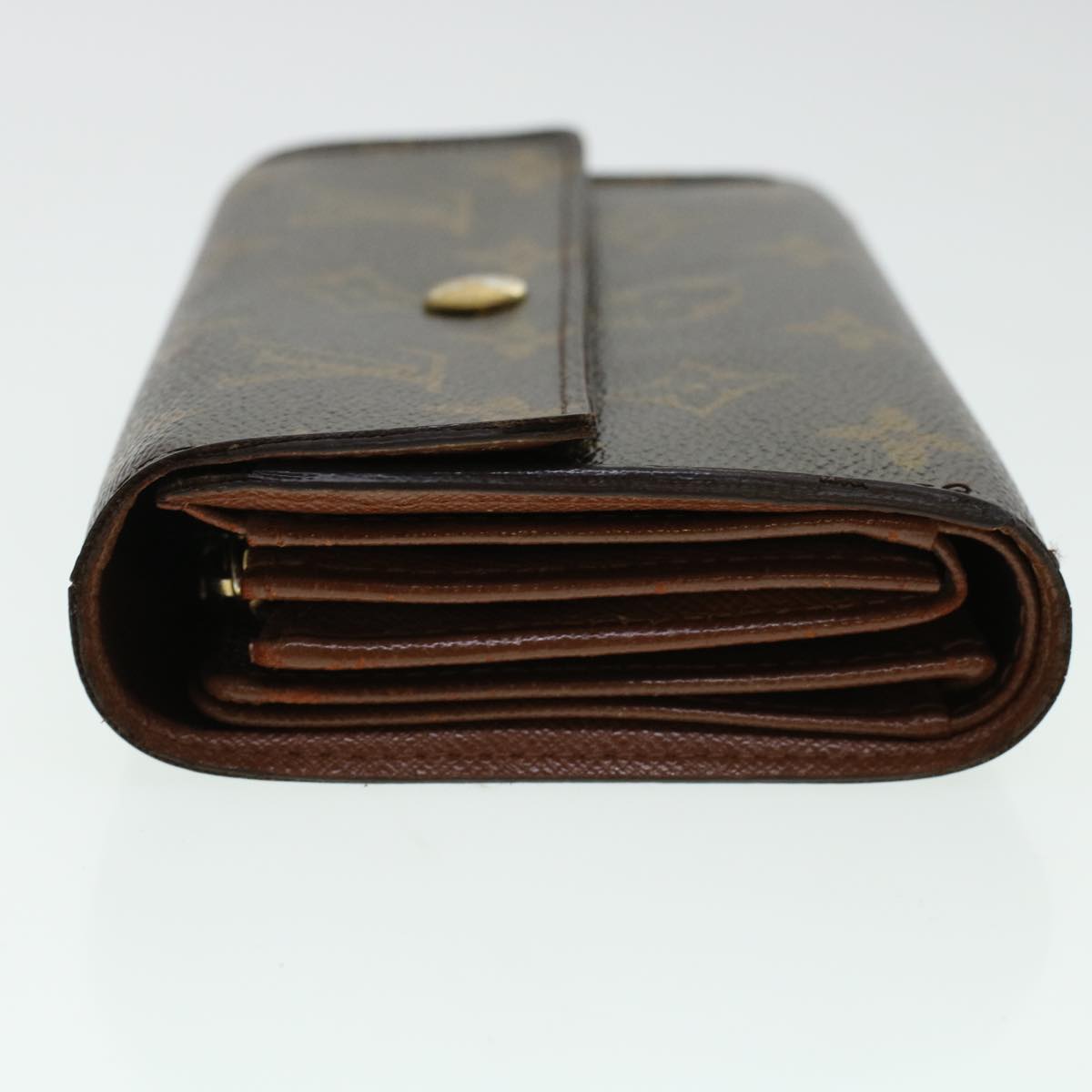 LOUIS VUITTON Monogram Portefeuille Alexandra Trifold Wallet M60047 Auth 42177