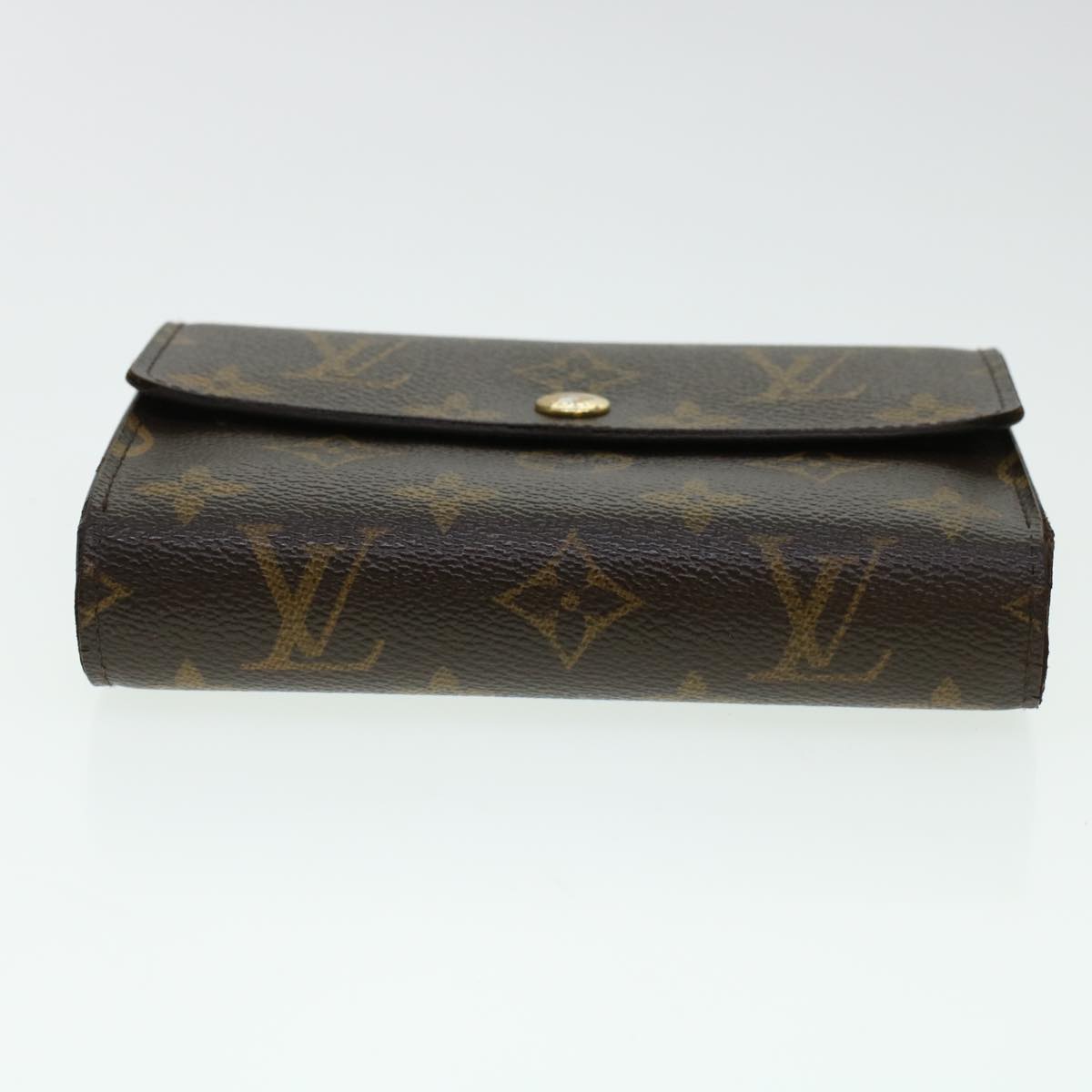 LOUIS VUITTON Monogram Portefeuille Alexandra Trifold Wallet M60047 Auth 42177