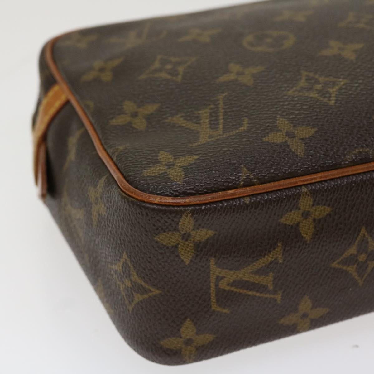 LOUIS VUITTON Monogram Compiegne 23 Clutch Bag M51847 LV Auth 42198