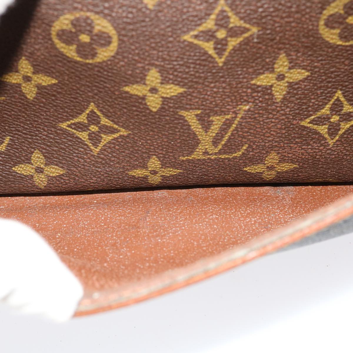 LOUIS VUITTON Monogram Compiegne 23 Clutch Bag M51847 LV Auth 42198