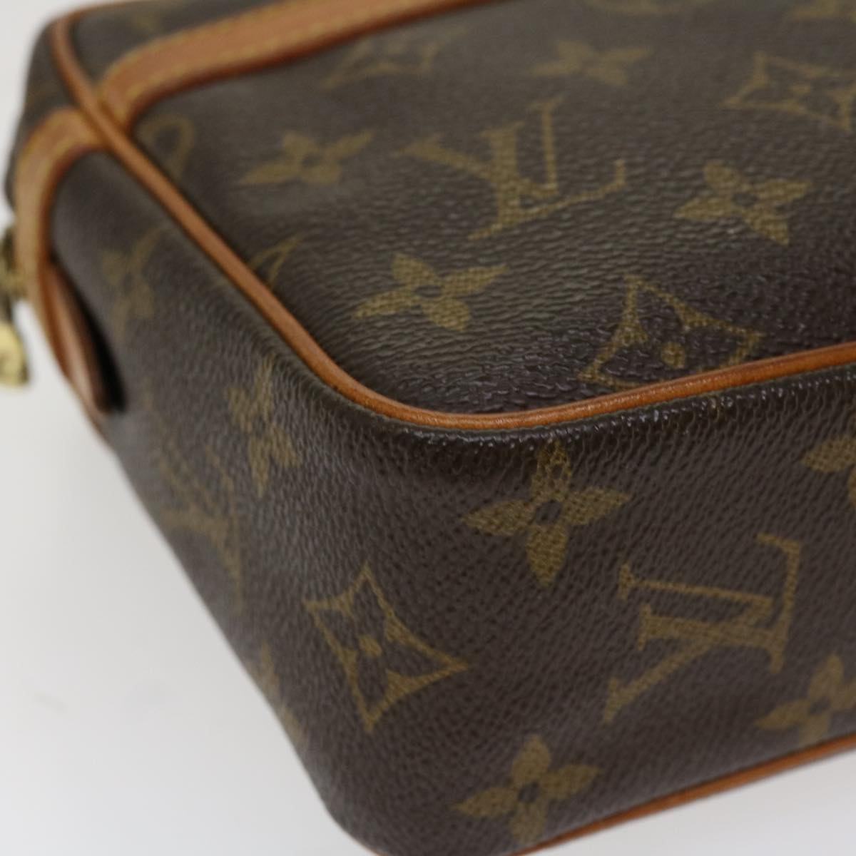 LOUIS VUITTON Monogram Compiegne 23 Clutch Bag M51847 LV Auth 42198