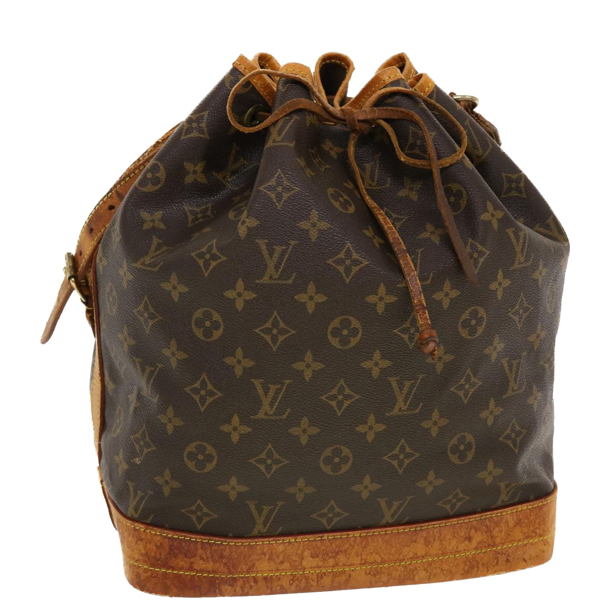 LOUIS VUITTON Monogram Noe Shoulder Bag M42224 LV Auth 42206