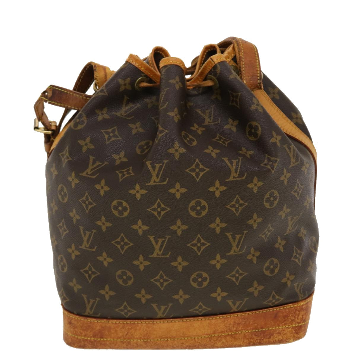 LOUIS VUITTON Monogram Noe Shoulder Bag M42224 LV Auth 42206