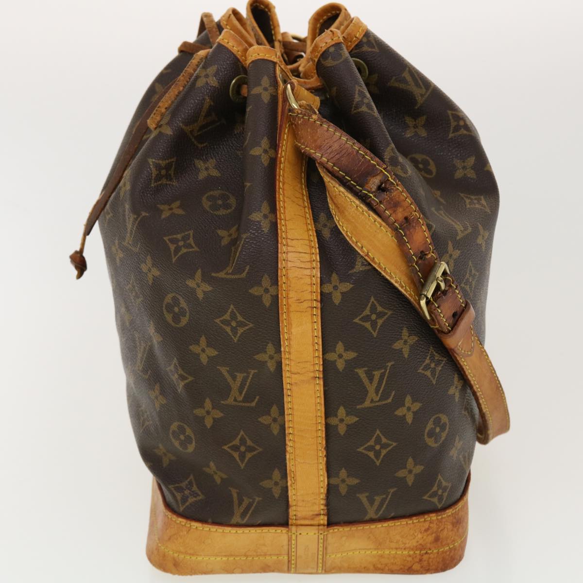 LOUIS VUITTON Monogram Noe Shoulder Bag M42224 LV Auth 42206