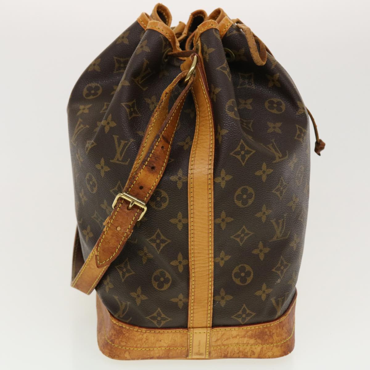 LOUIS VUITTON Monogram Noe Shoulder Bag M42224 LV Auth 42206