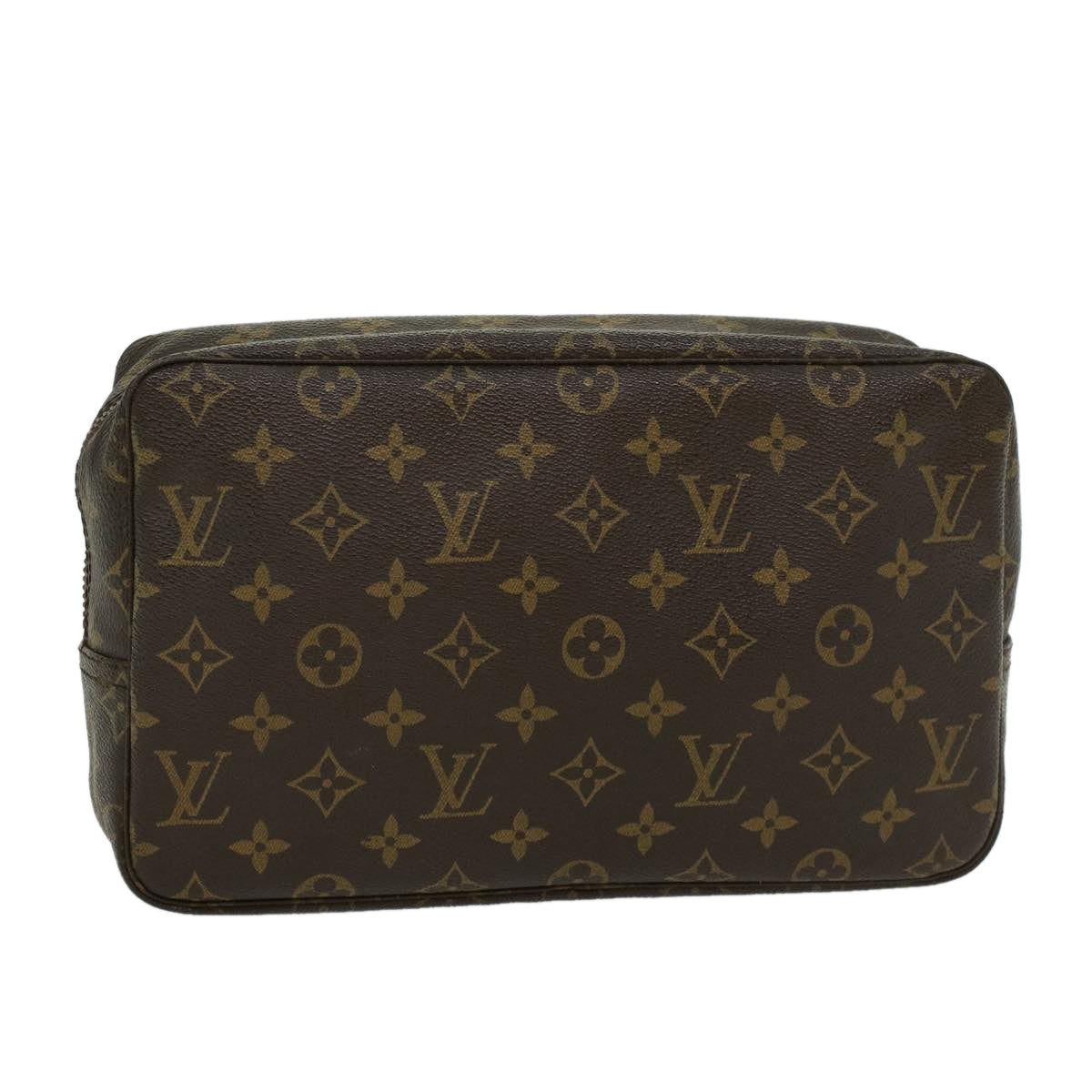 LOUIS VUITTON Monogram Trousse Toilette 28 Clutch Bag M47522 LV Auth 42222