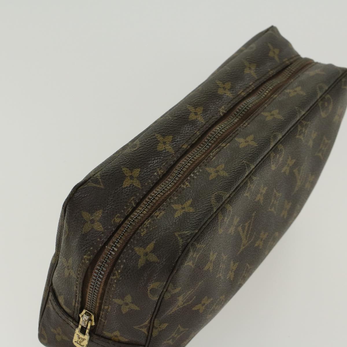 LOUIS VUITTON Monogram Trousse Toilette 28 Clutch Bag M47522 LV Auth 42222