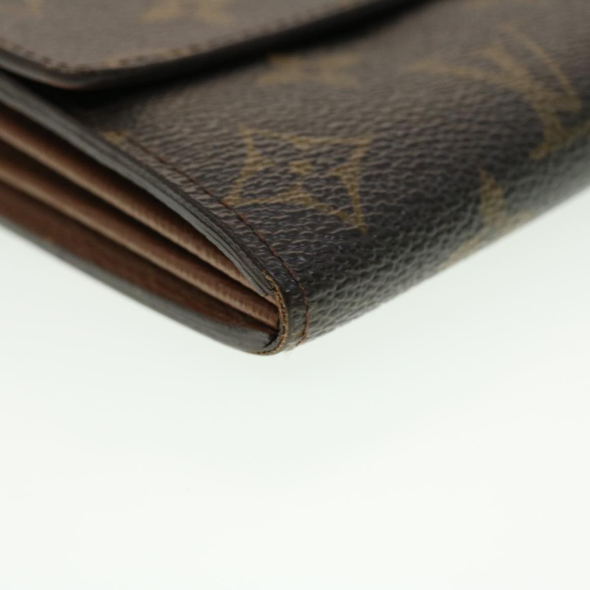 LOUIS VUITTON Monogram Portefeuille Sarah Long Wallet M60531 LV Auth 42250