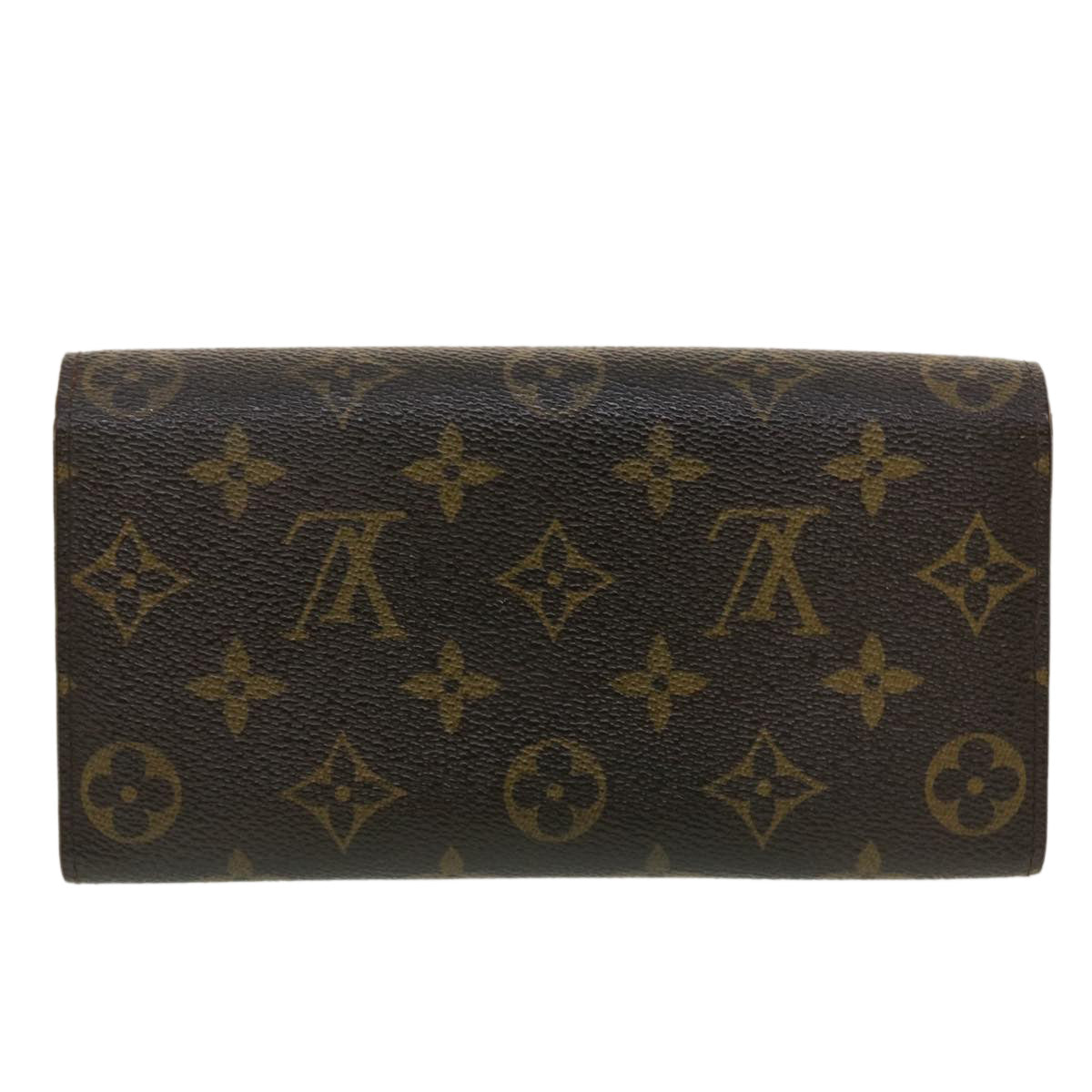 LOUIS VUITTON Monogram Portefeuille Sarah Long Wallet M60531 LV Auth 42250 - 0