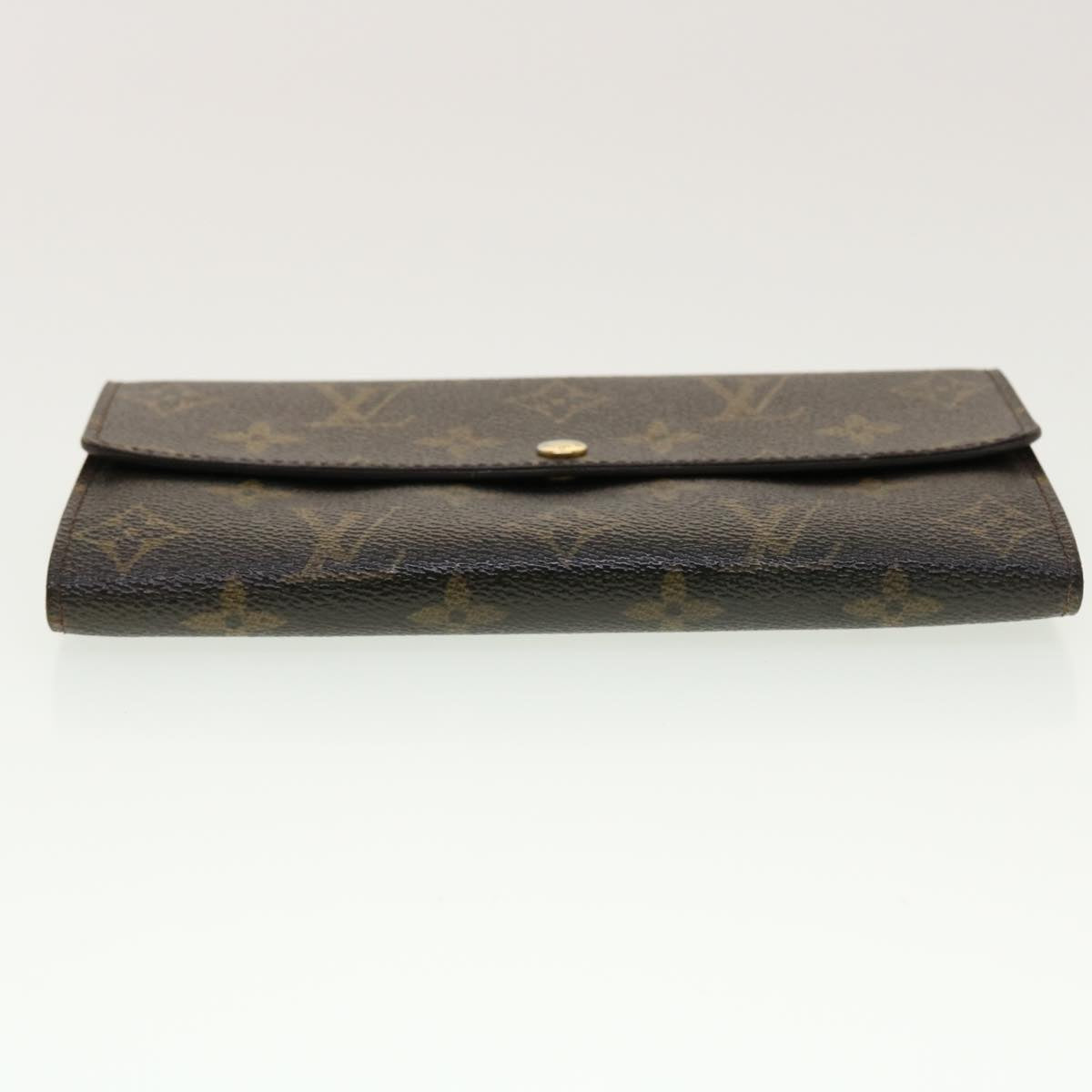 LOUIS VUITTON Monogram Portefeuille Sarah Long Wallet M60531 LV Auth 42250