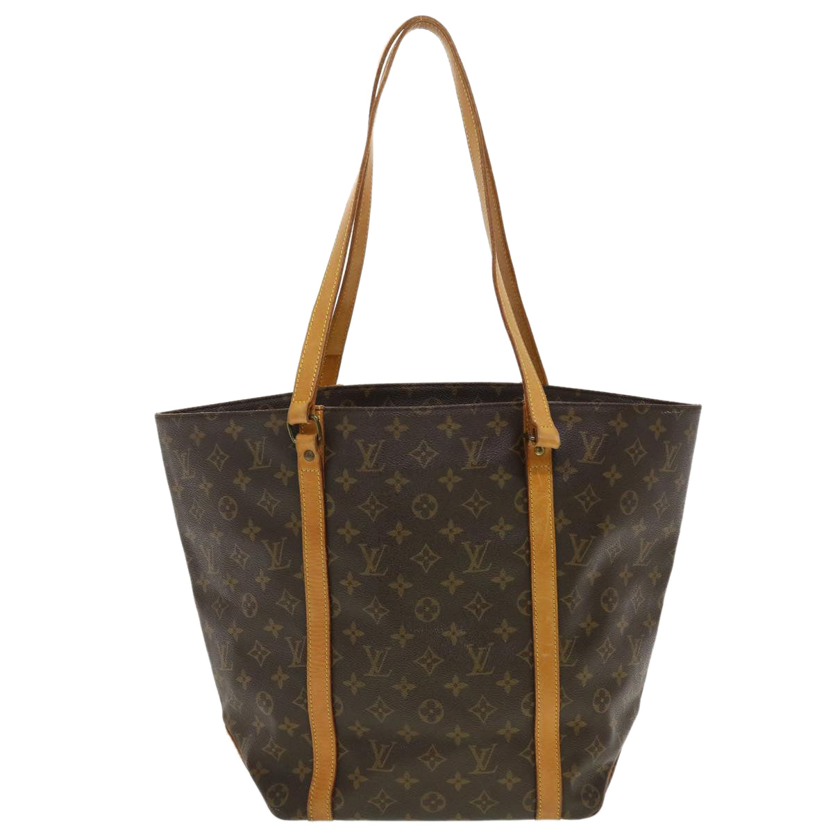 LOUIS VUITTON Monogram Sac Shopping Tote Bag M51108 LV Auth 42275 - 0