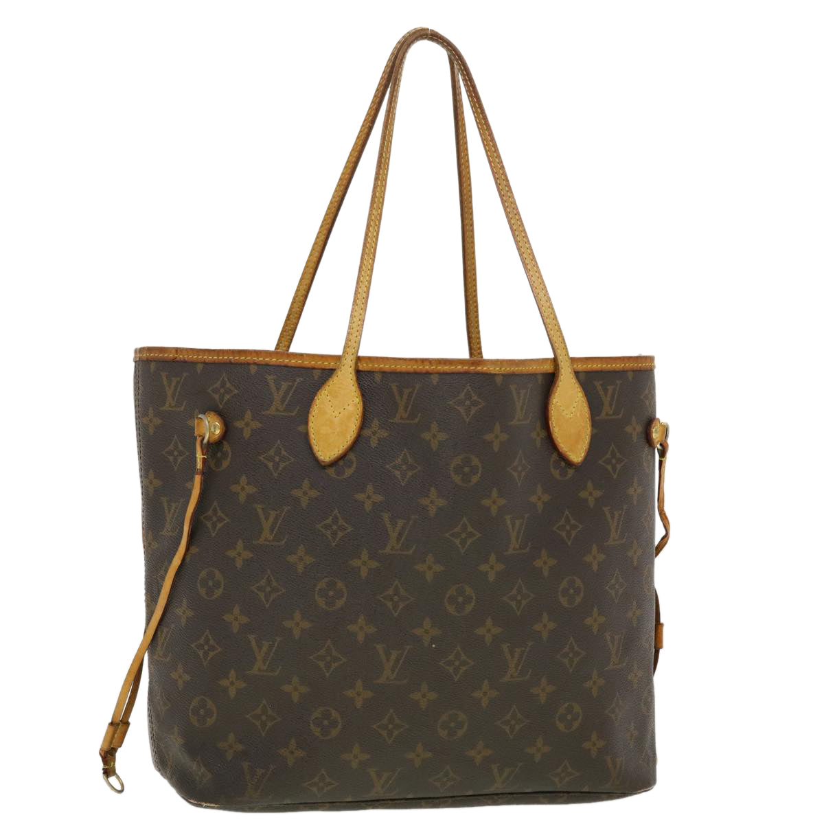 LOUIS VUITTON Monogram Neverfull MM Tote Bag M40156 LV Auth 42278