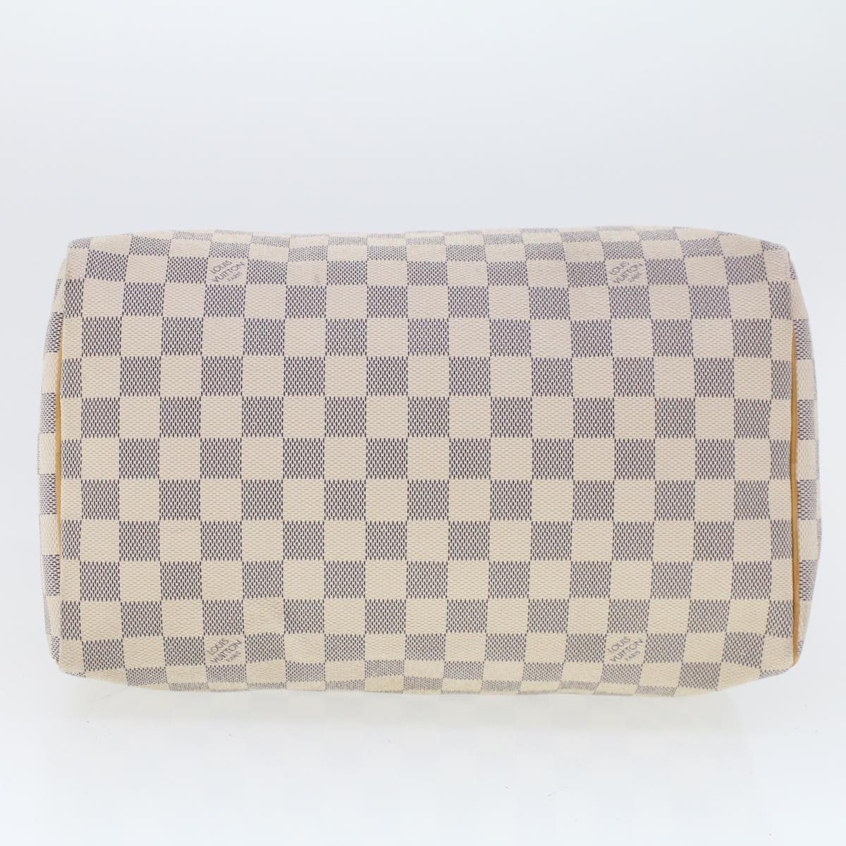 LOUIS VUITTON Damier Azur Speedy 30 Hand Bag N41533 LV Auth 42280