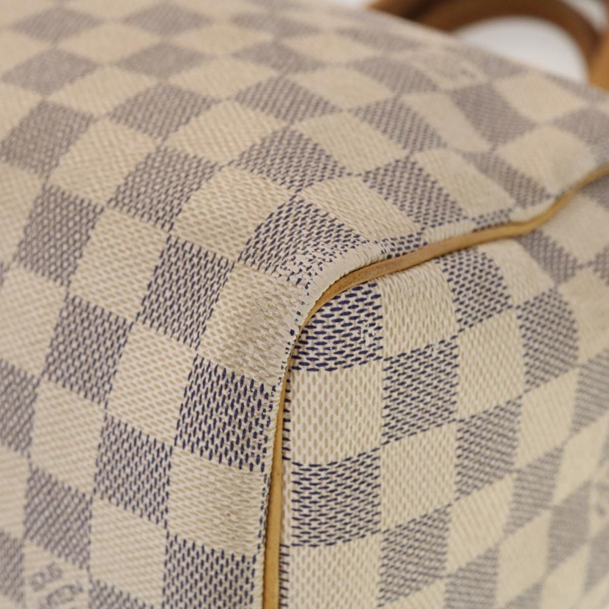 LOUIS VUITTON Damier Azur Speedy 25 Hand Bag N41534 LV Auth 42281