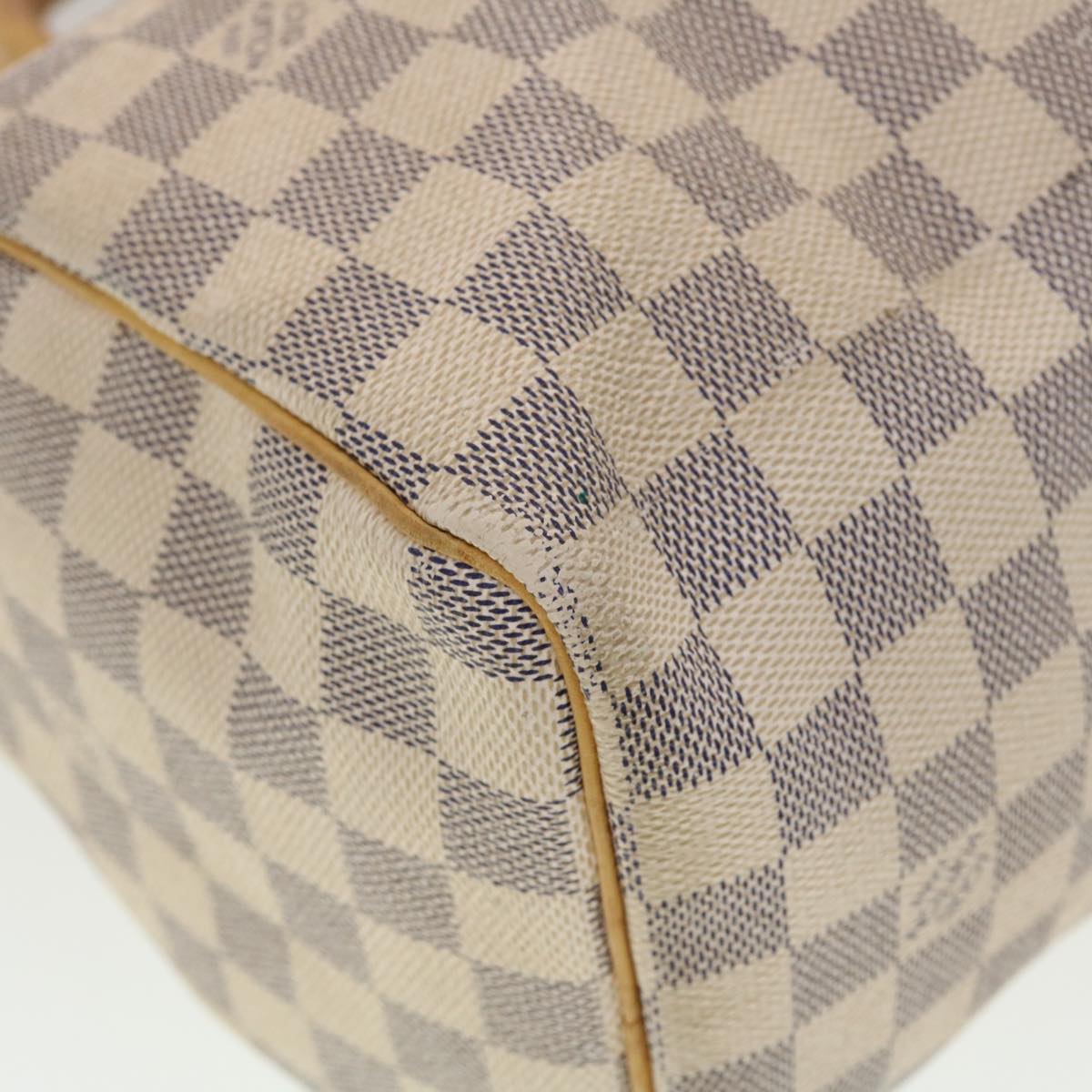 LOUIS VUITTON Damier Azur Speedy 25 Hand Bag N41534 LV Auth 42281