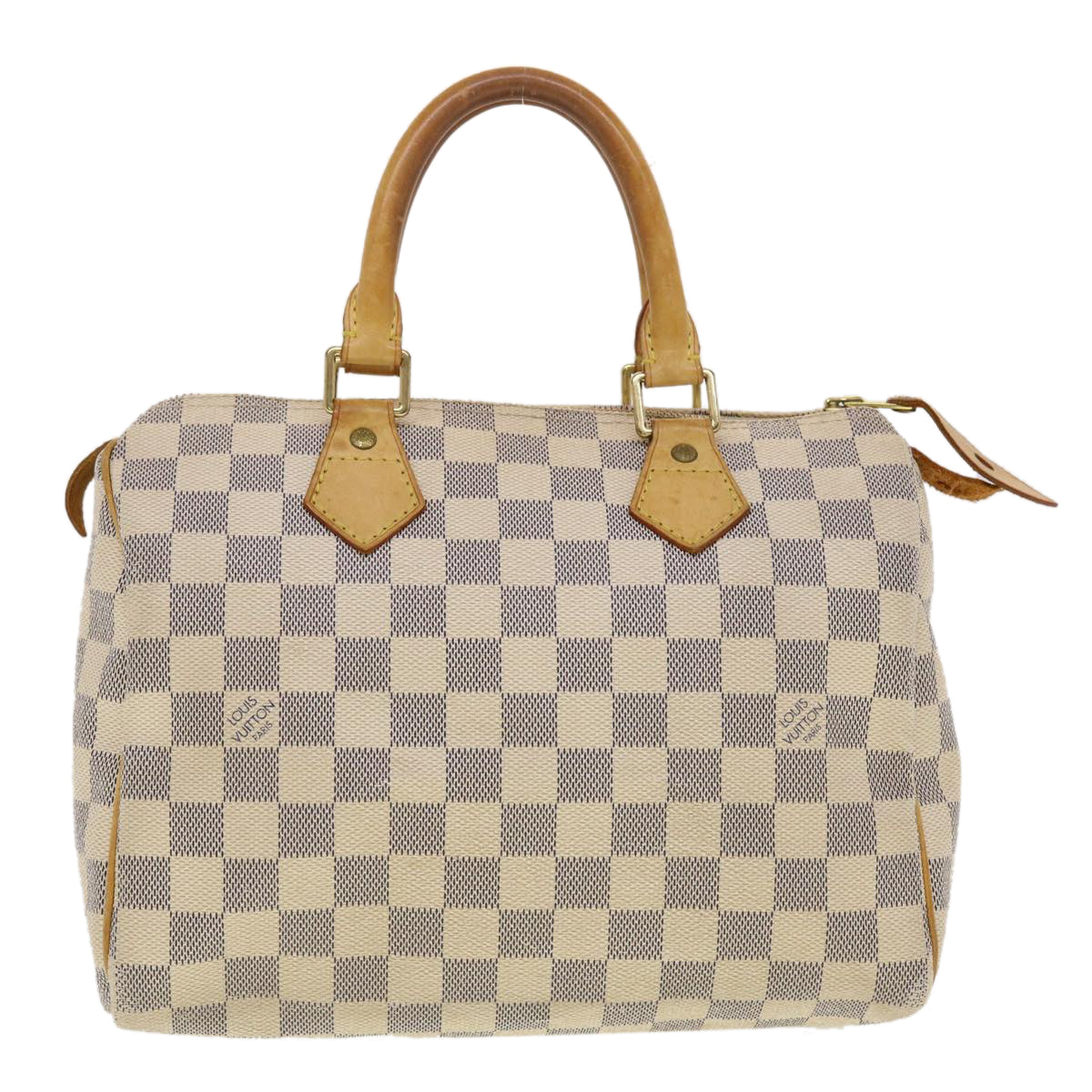 LOUIS VUITTON Damier Azur Speedy 25 Hand Bag N41534 LV Auth 42281