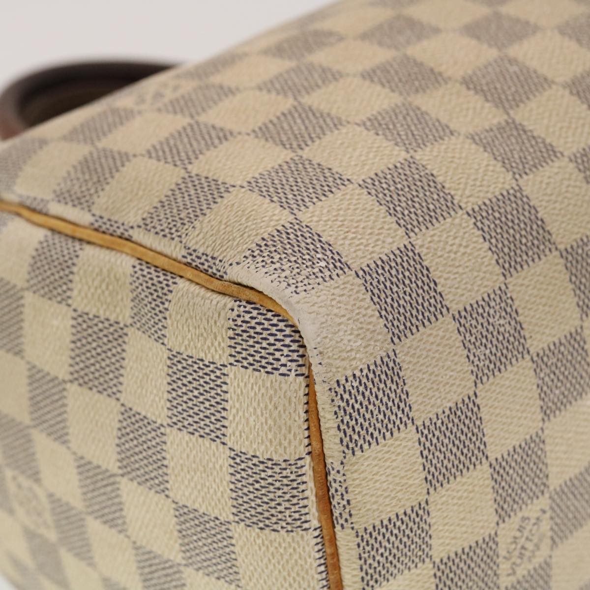 LOUIS VUITTON Damier Azur Speedy 25 Hand Bag N41534 LV Auth 42282