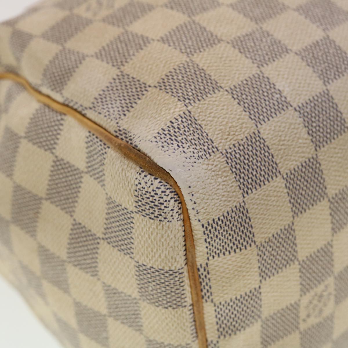 LOUIS VUITTON Damier Azur Speedy 25 Hand Bag N41534 LV Auth 42282