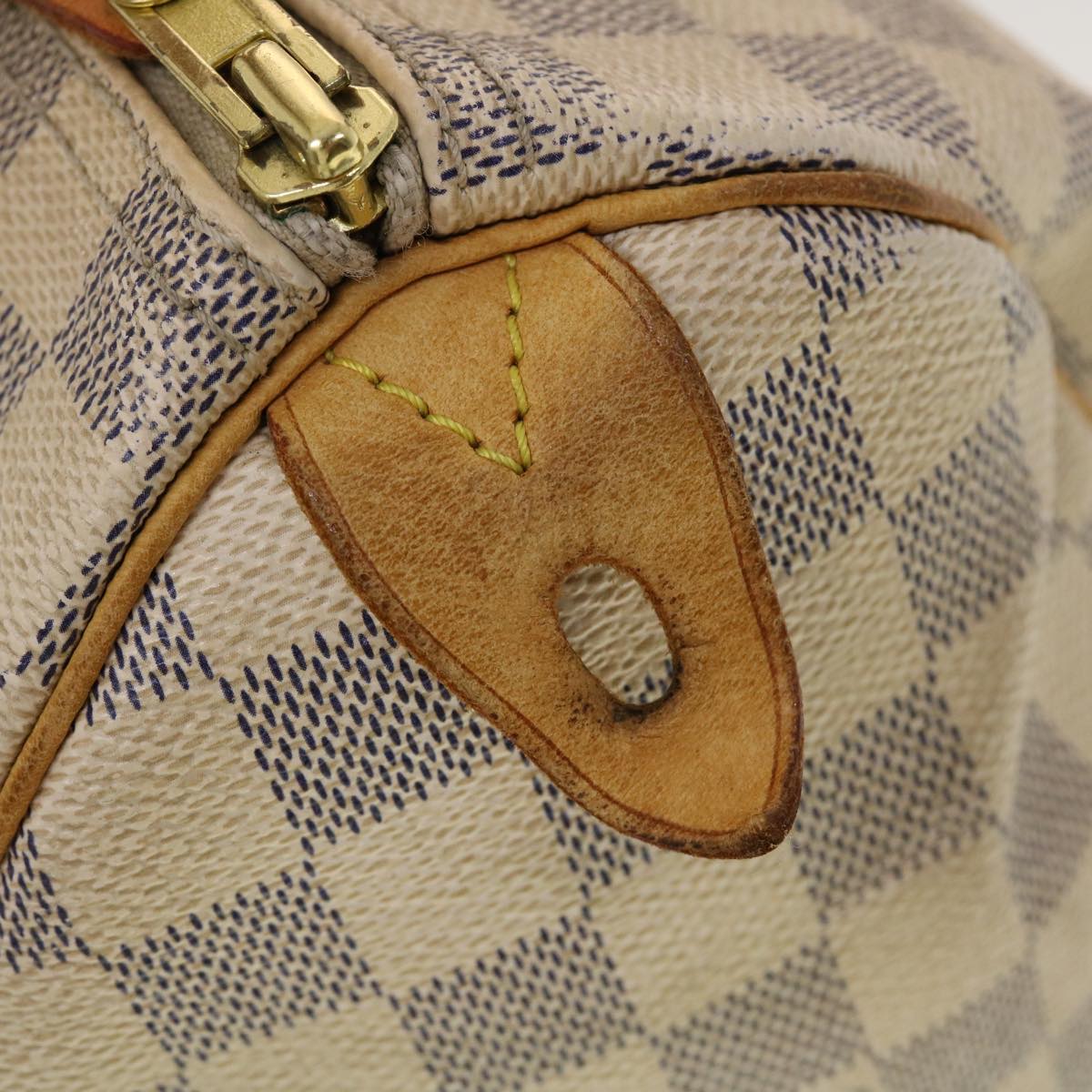 LOUIS VUITTON Damier Azur Speedy 25 Hand Bag N41534 LV Auth 42282