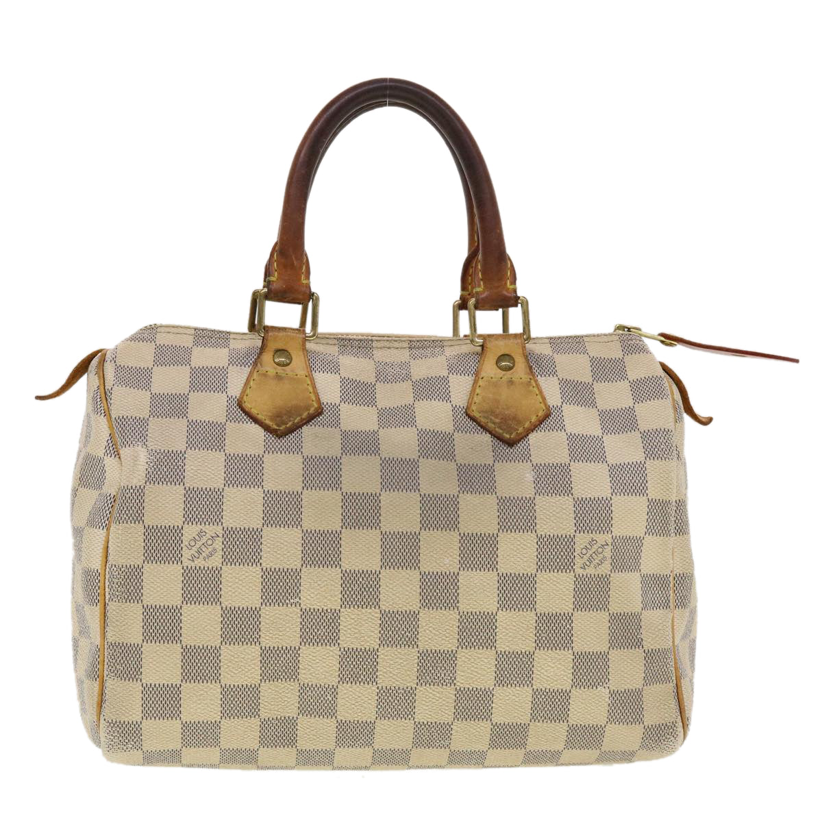 LOUIS VUITTON Damier Azur Speedy 25 Hand Bag N41534 LV Auth 42282