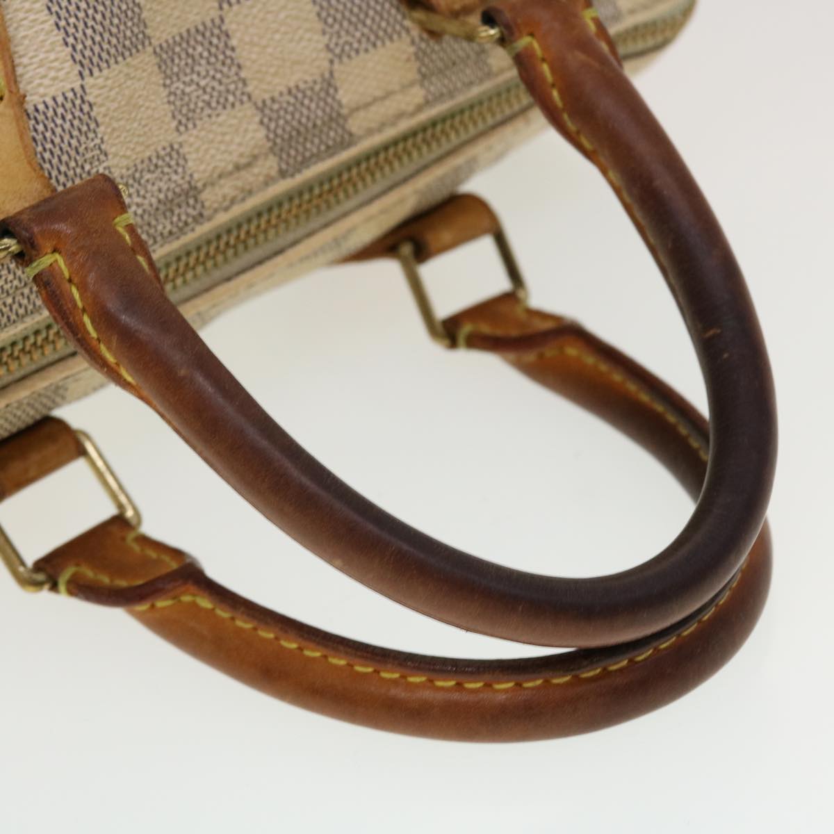 LOUIS VUITTON Damier Azur Speedy 25 Hand Bag N41534 LV Auth 42282