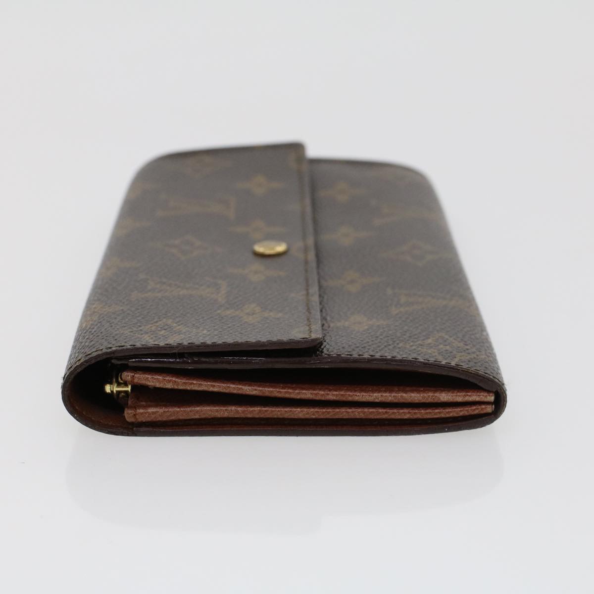 LOUIS VUITTON Monogram Portefeuille Sarah Long Wallet M60531 LV Auth 42297