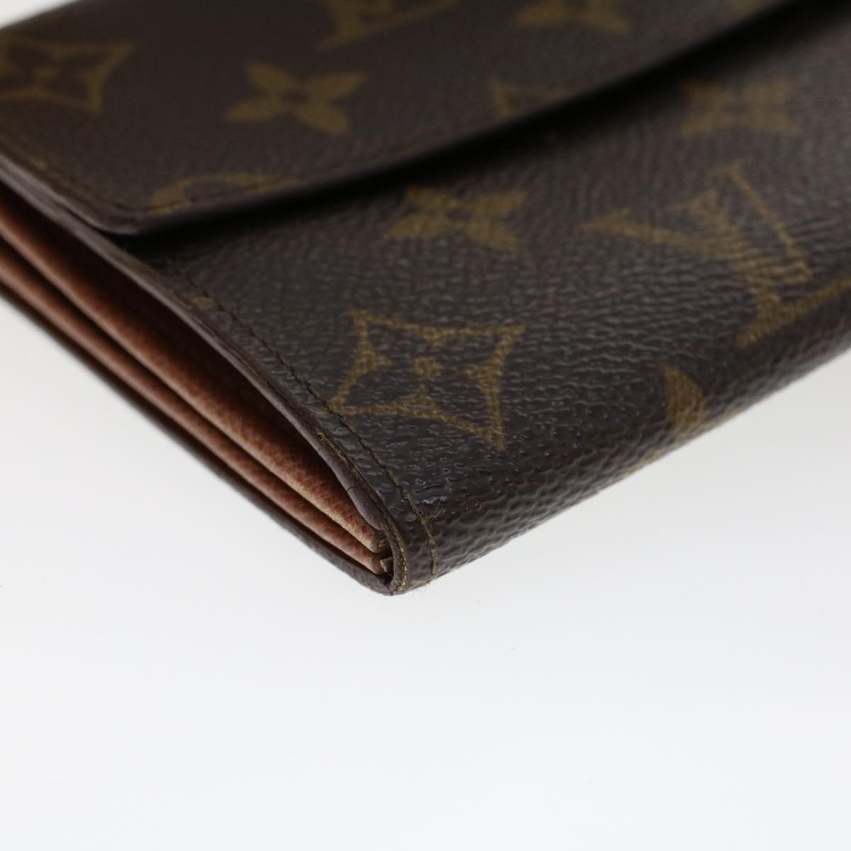 LOUIS VUITTON Monogram Portefeuille Sarah Long Wallet M60531 LV Auth 42297