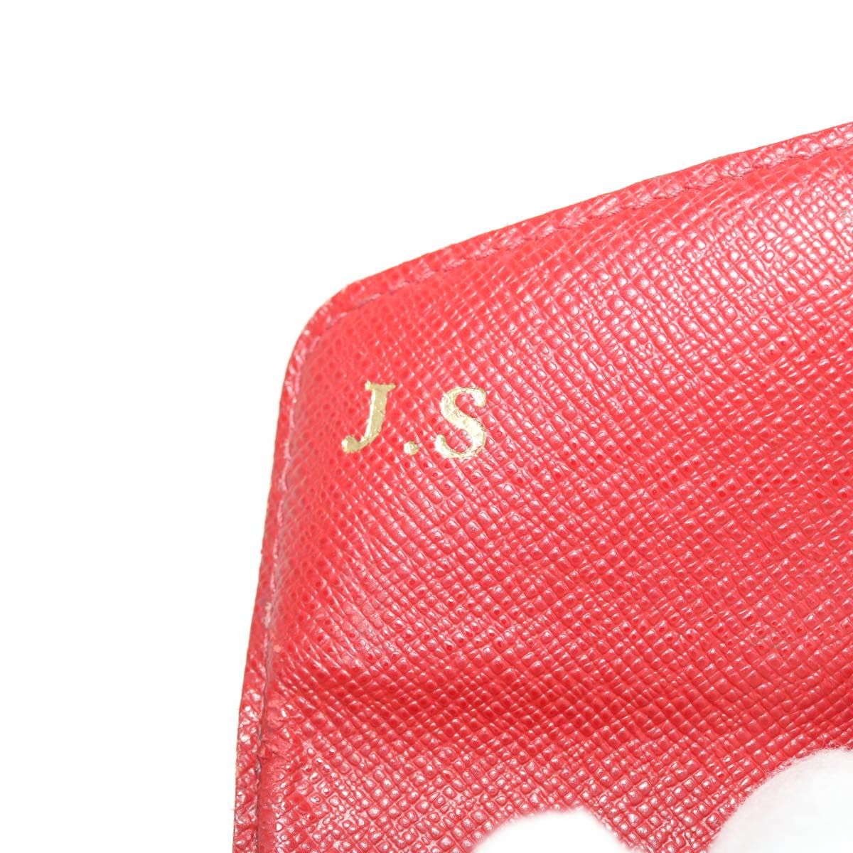 LOUIS VUITTON Monogram Sticker Portefeiulle Sarah Long Wallet M62147 Auth 42325