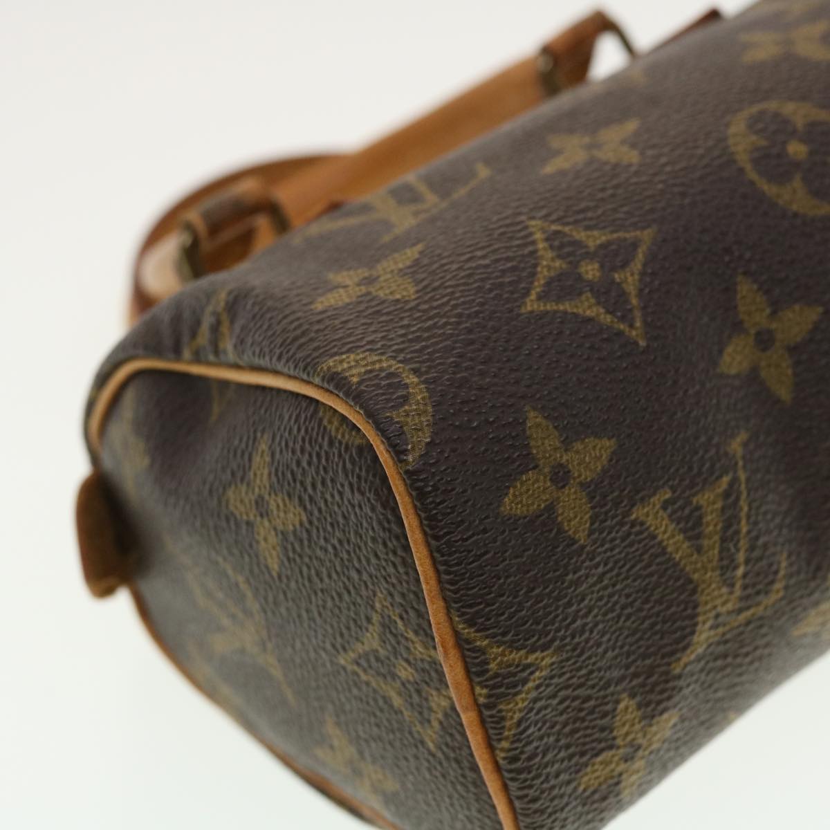 LOUIS VUITTON Monogram Mini Speedy Hand Bag M41534 LV Auth 42340